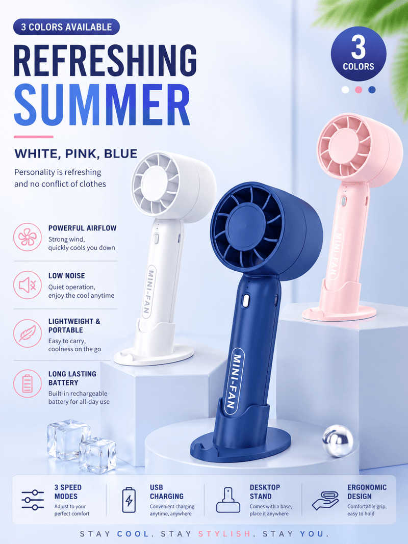 Portable USB Fan UK: How to Choose the Best One (2026 Guide)