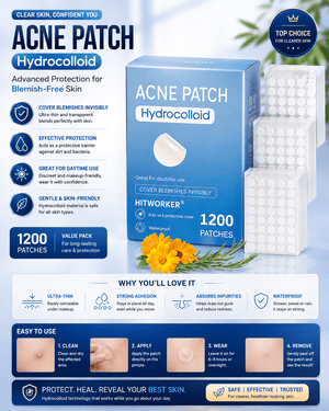 Hydrocolloid Acne Pimple Patches – Invisible Blemish Stickers