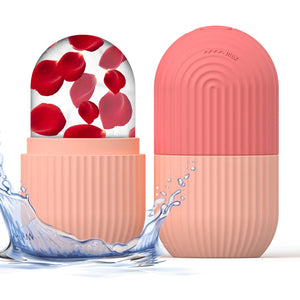Silicone Face Ice Roller – Reusable Facial Cooling Skincare Tool